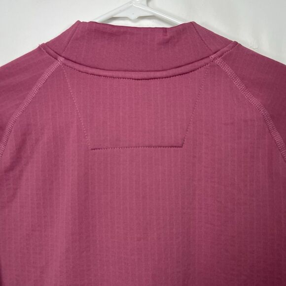 Carhartt Force Relaxed Fit Long Sleeve Mock Neck Pullover Womens Small Pink NWT - Picture 12 of 14
